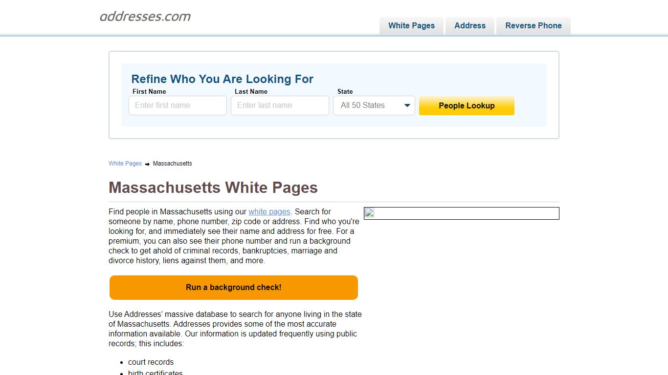 White Pages - Phone Book & Directory | Addresses